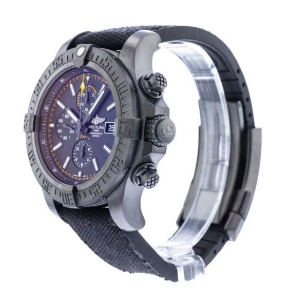 Breitling Super Avenger II Black Steel M133711A/BF30 Replica - Image 2