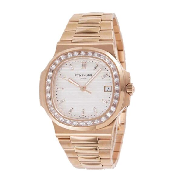Patek Nautilus White 7122/1R-001 Replica - Image 2