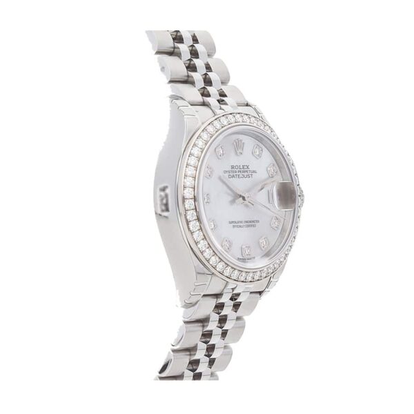 Rolex Datejust 279384RBR White Gold Mother Pearl Dial Jubilee Replica - Image 3