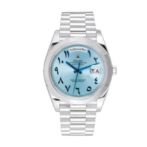 Rolex Day-Date 40 228206 Ice Blue Arabic Dial Replica