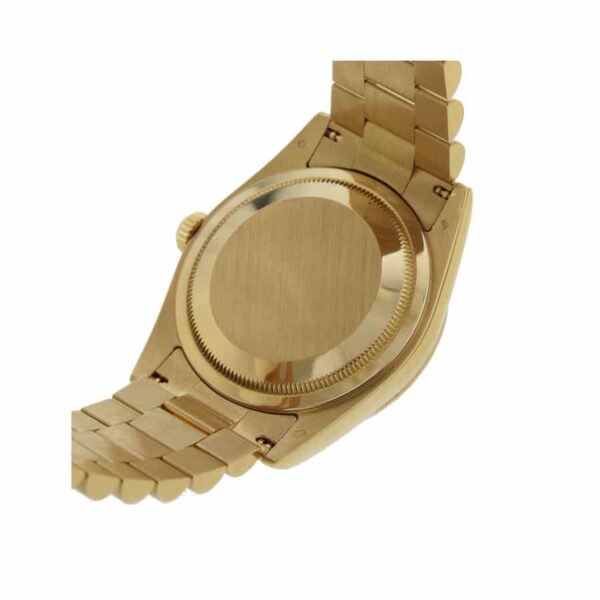 Rolex Day-Date 118238 Yellow Gold Green Dial Replica - Image 4