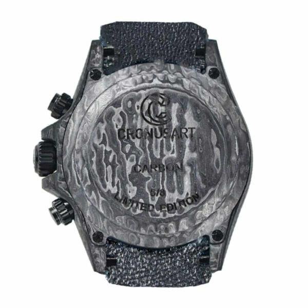 Rolex Daytona DiW NTPT Carbon 46490 “All Carbon Lemon Edition” Replica - Image 3
