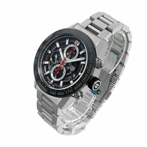 TAG Heuer Carrera 01 Steel Black Replica - Image 2