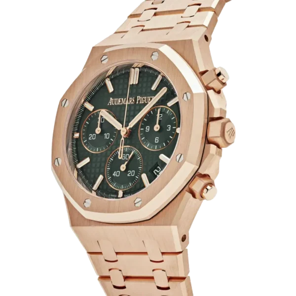 37.webp Audemars Piguet Royal Oak 26240OR.OO.1320OR.04 Rose Gold Green Dial