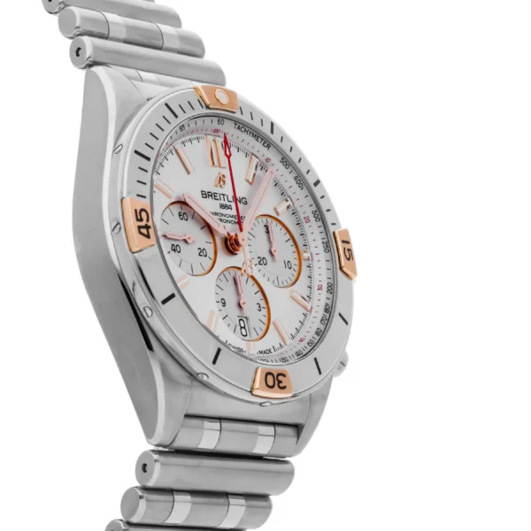 Breitling White Dial Silver Replica