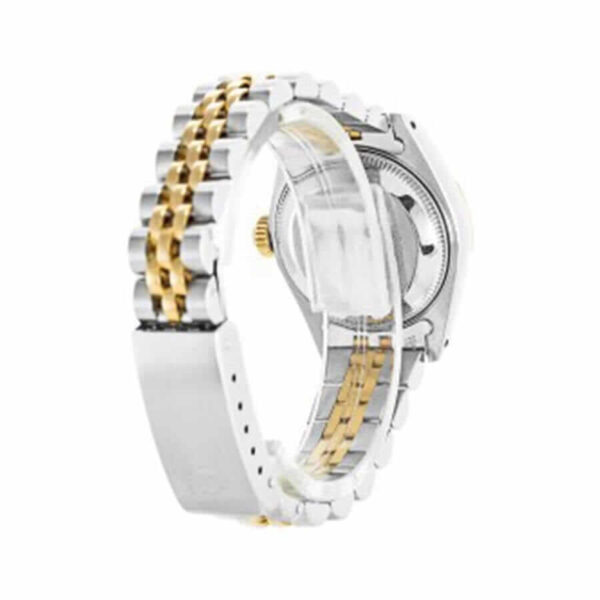 Rolex-Datejust-Gold-Diamonds-Lady-Replica-Back.jpg Rolex Datejust Yellow Gold Steel Diamond Dial Ladies 69173 Jubilee Replica