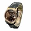 Rolex-Day-Date-118139-Black-leather-replica.jpg Rolex Day-Date Black Leather Replica