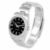 Rolex-Oyster-Perpetual-Black-Replica-Left.jpg Rolex Oyster Perpetual Automatic Black Dial Ladies 114200 Replica