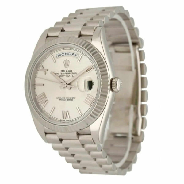 rolex-228239-white-gold-2.jpg Rolex Day-Date 40 228239 EW Stainless Steel White Gold Dial Oyster Replica
