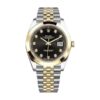 rolex-datejust-115234-34mm-white-gold-black-with-diamond-dial-1.jpg Rolex Datejust Black Diamond Dial Steel Yellow Gold 126303BKDJ Jubilee Replica