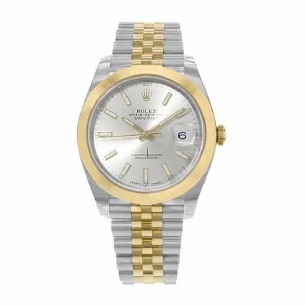 rolex-datejust-126303-41mm-yellow-gold-steel-automatic-slate-dial.jpg Yellow Gold Datejust Replica