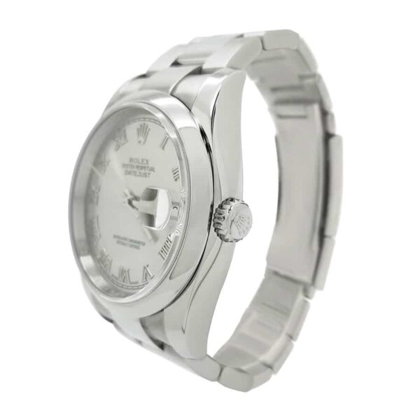 rolex-datejust-oyster-perpetual-silver-roman-dial-116200.jpg Rolex Perpetual 116200 Replica