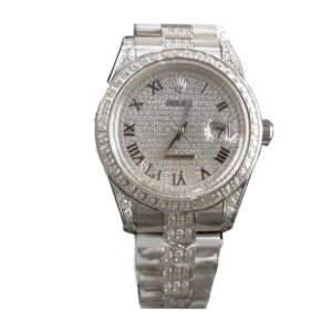 rolex-datejust-white-diamond-dial-iced-out-replica.jpg Rolex Datejust 116622 White Gold Diamond Dial Iced Out Replica