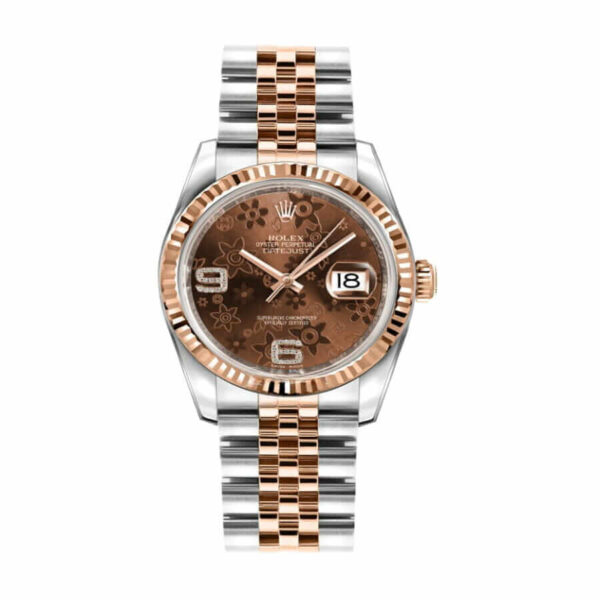 rolex-day-date-228238-n-yellow-gold-silver-diagonal-dial-replica-2.jpg Rolex Datejust 116231-0105 Chocolate Floral Dial Replica