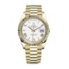 rolex-day-date-ii-collection-gold-white-roman-dial-218238-replica.jpg Rolex Collection Replica
