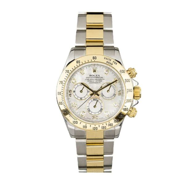 rolex-daytona-two-tone-116523-oyster-replica.jpg Rolex Daytona Two Tone White Dial 116523 Replica